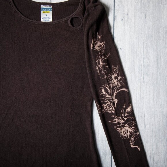 Burton Women's Dryride Base Layer Long Sleeve Top, Size Small - Picture 3 of 8